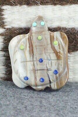 Turtle Zuni Fetish Carving - Taylor Gia - High Lonesome Trading