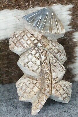 Horned Toad Zuni Fetish Carving - Carl Etsate