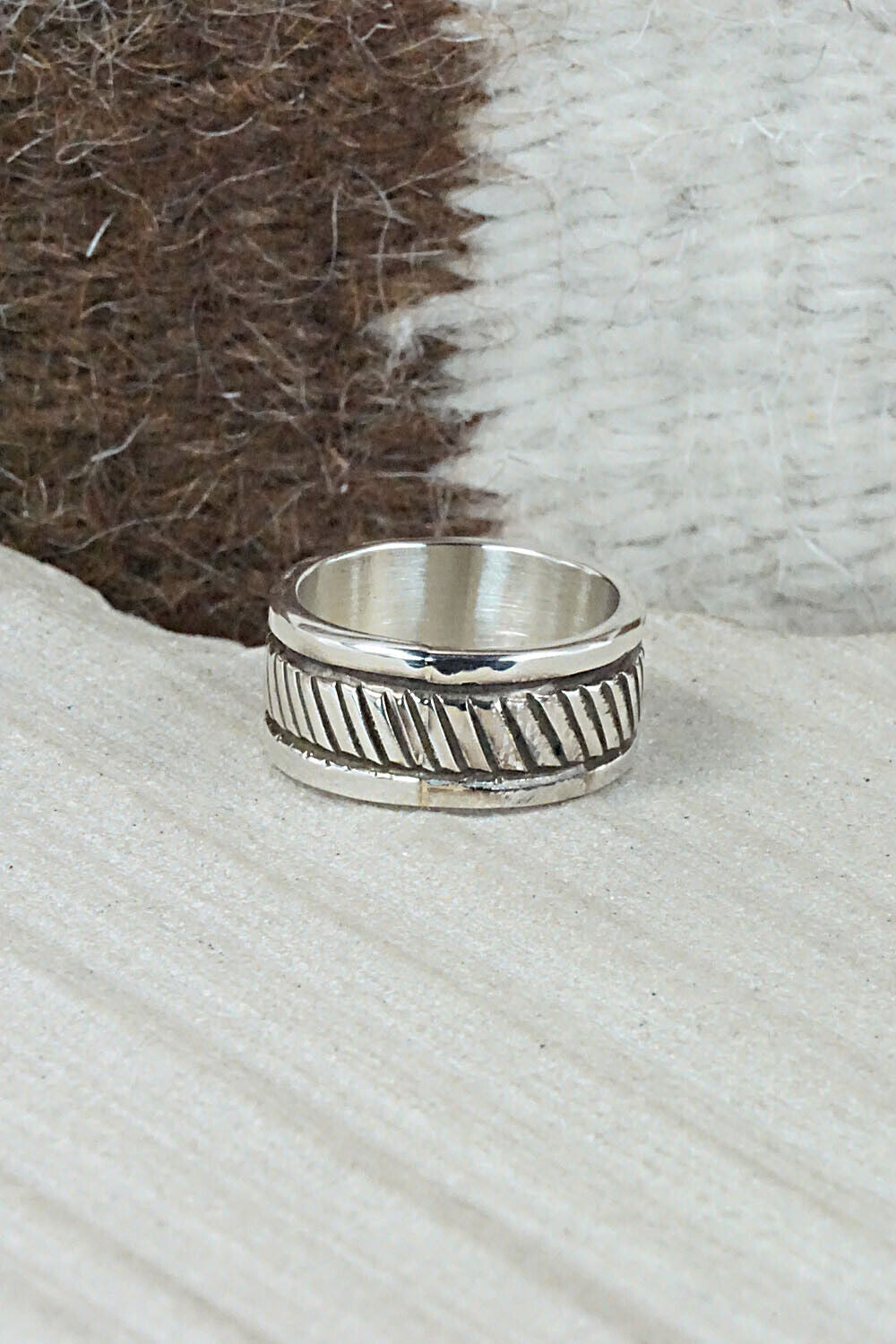 Sterling Silver Ring - Bruce Morgan - Size 5.5