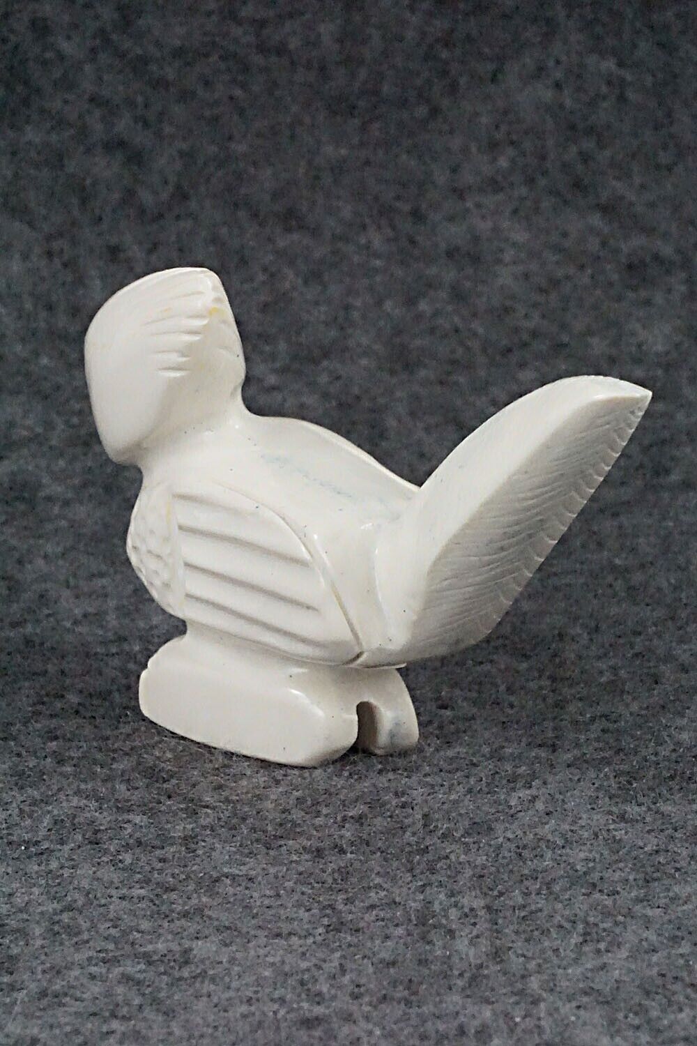Roadrunner Zuni Fetish Carving - Gilbert Lonjose