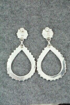 Turquoise & Sterling Silver Earrings - Falencia Yazzie