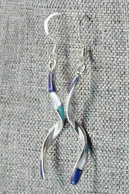 Multi Stone & Sterling Silver Earrings - Ira Johnson