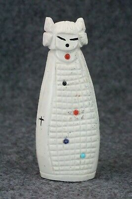 Corn Maiden Zuni Fetish Carving - Sandra Quandelacy