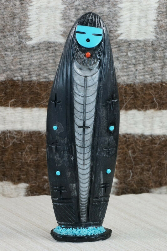 Corn Maiden Zuni Fetish Carving - Stuart Quandelacy