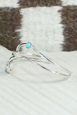 Turquoise & Sterling Silver Bracelet - Yolanda Skeets - High Lonesome Trading