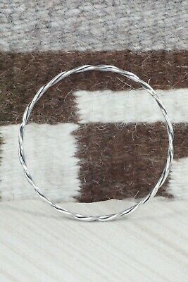 Sterling Silver Bangle - Elaine Tahe