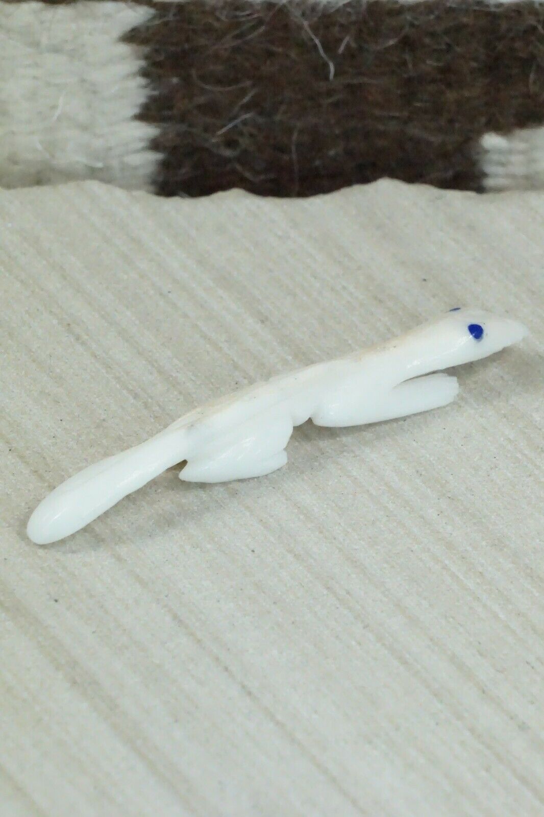 Lizard Zuni Fetish Carving - Jonas Hustito