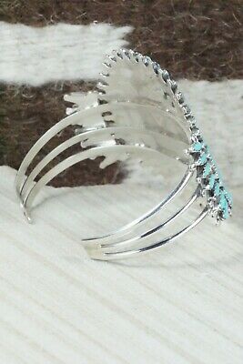 Zuni Turquoise & Sterling Silver Bracelet - Nathaniel Nez