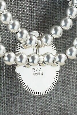 Spiny Oyster & Sterling Silver Necklace and Earrings - Richard Curley