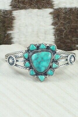 Turquoise & Sterling Silver Bracelet - Roberta Begay