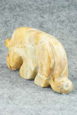 Mountain Lion Zuni Fetish Carving - Reynold Lunasee