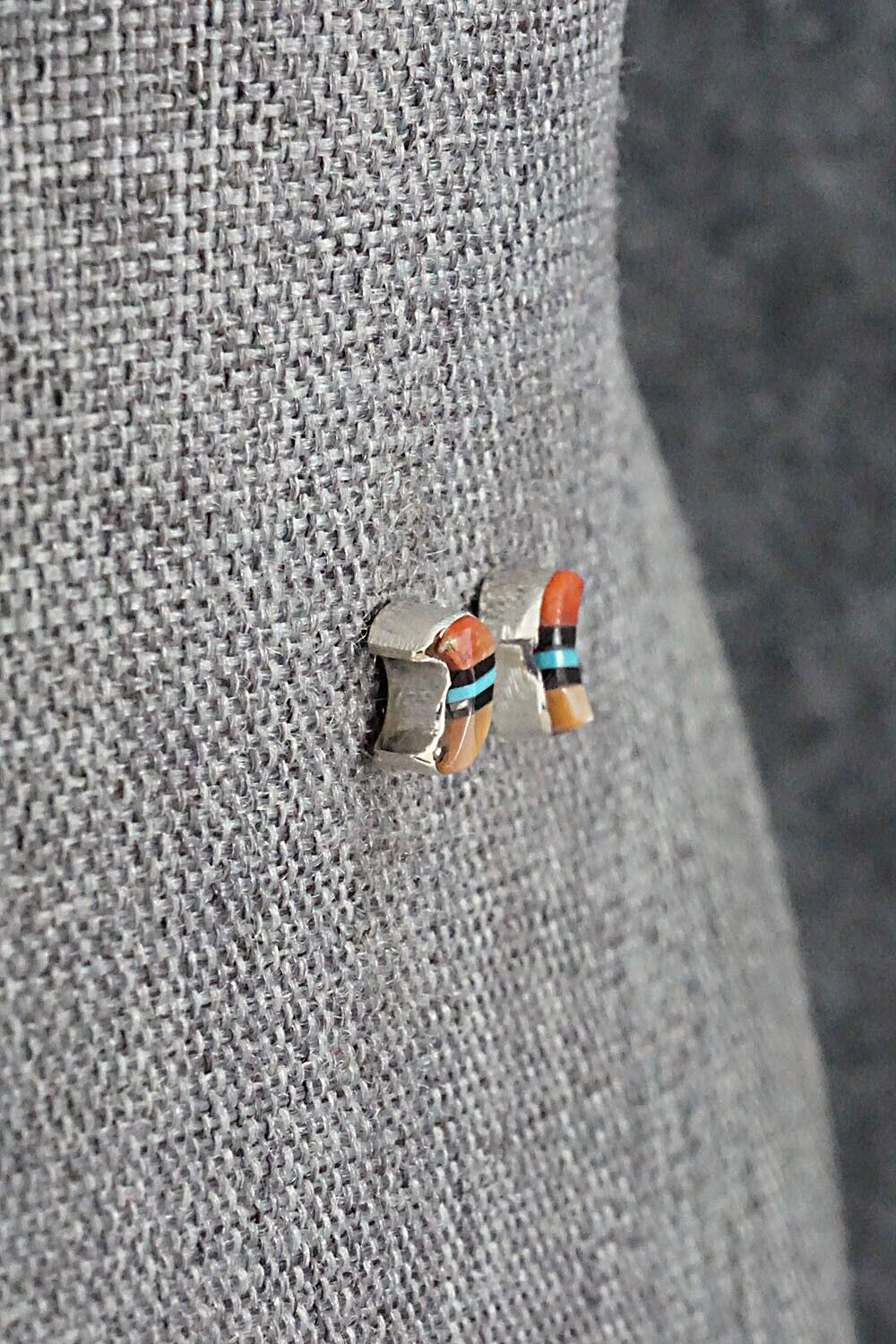 Multi Stone & Sterling Silver Earrings - Francisco Chapito