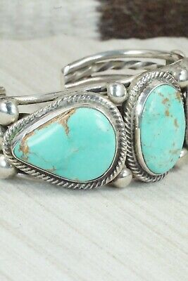 Turquoise & Sterling Silver Bracelet - Rick Martinez