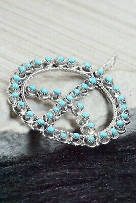 Turquoise & Sterling Silver Pendant - Waylon Johnson