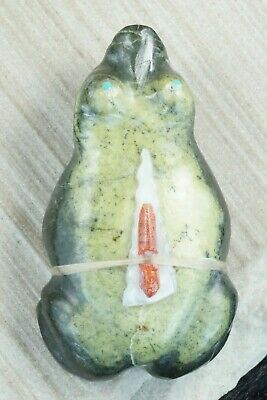 Frog Zuni Fetish Carving - Delvin Leekya