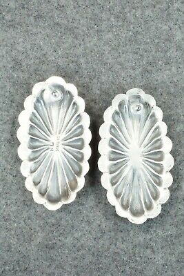 Spiny Oyster and Sterling Silver Earrings - Rita Lee