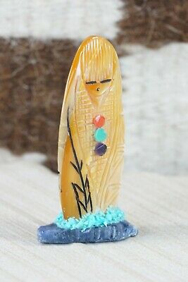 Corn Maiden Zuni Fetish Carving - Gloria Chattin