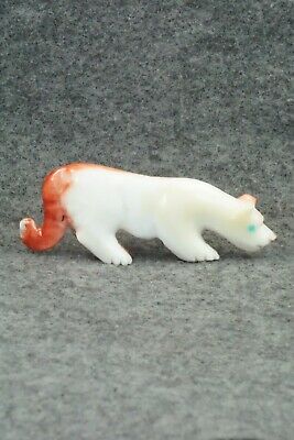 Mountain Lion Zuni Fetish Carving - Andres Quandelacy
