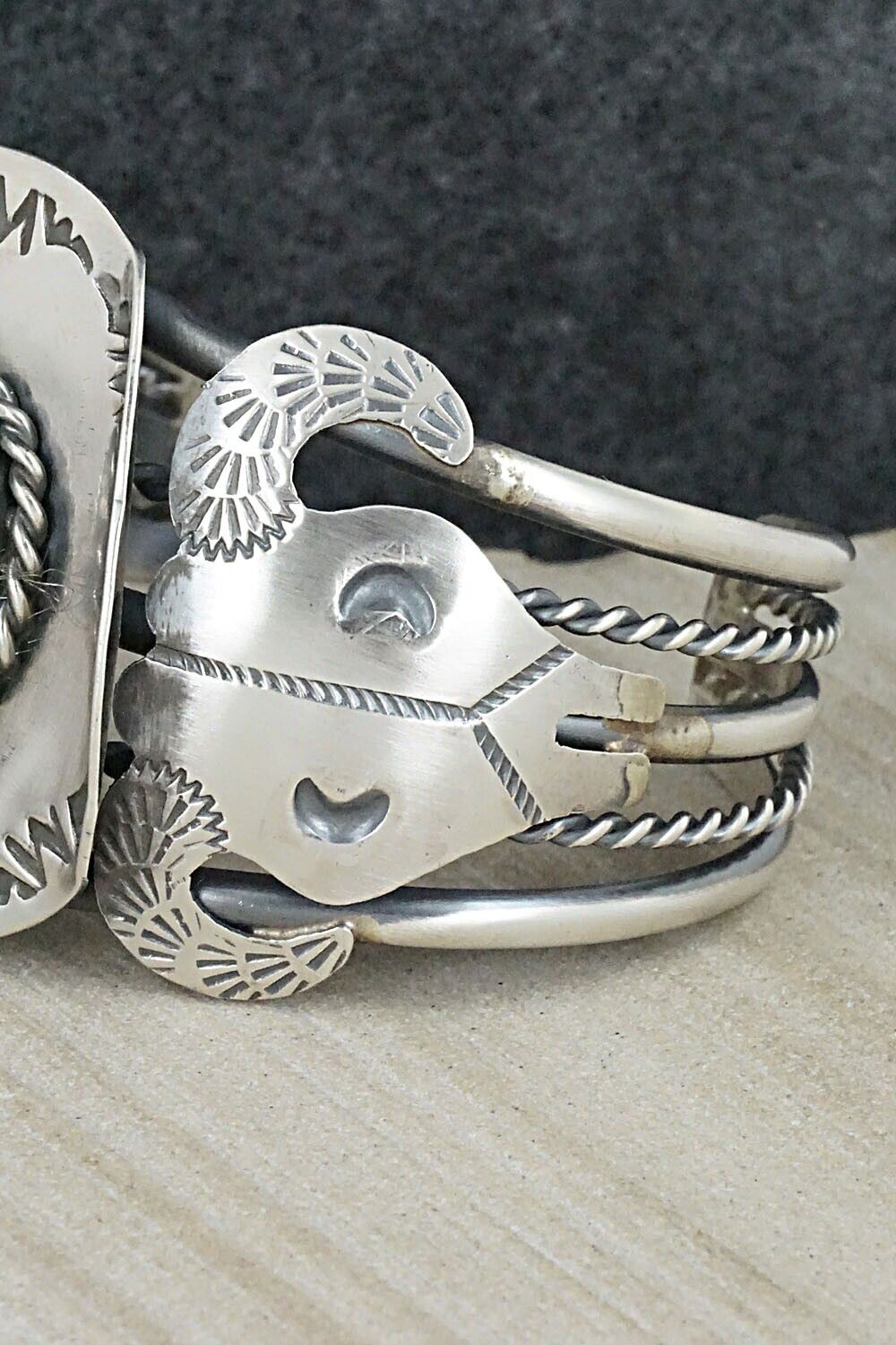 Turquoise & Sterling Silver Bracelet - Tim Yazzie