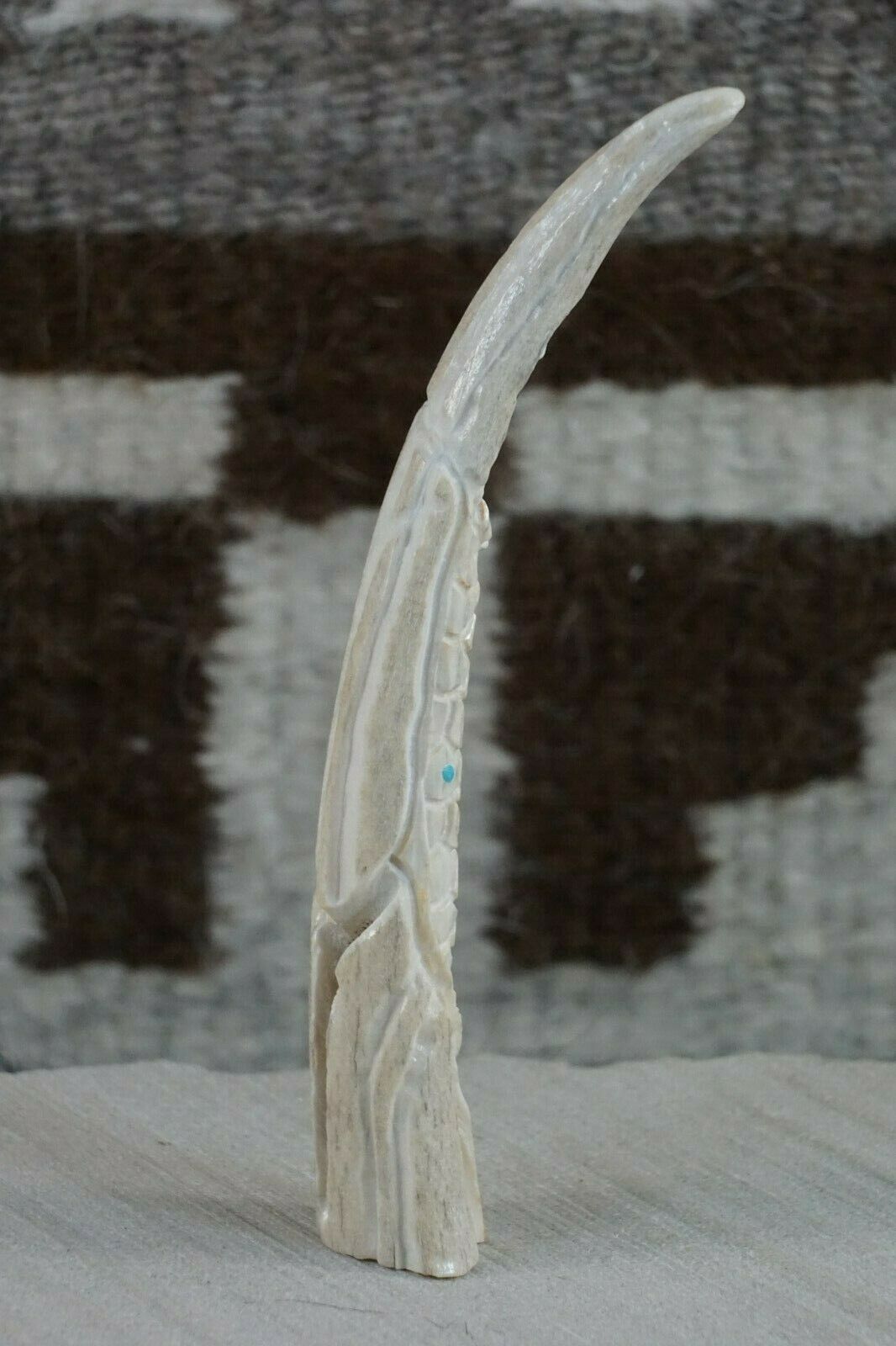 Corn Maiden Zuni Fetish Carving - Jerrold Lahaleon - High Lonesome Trading