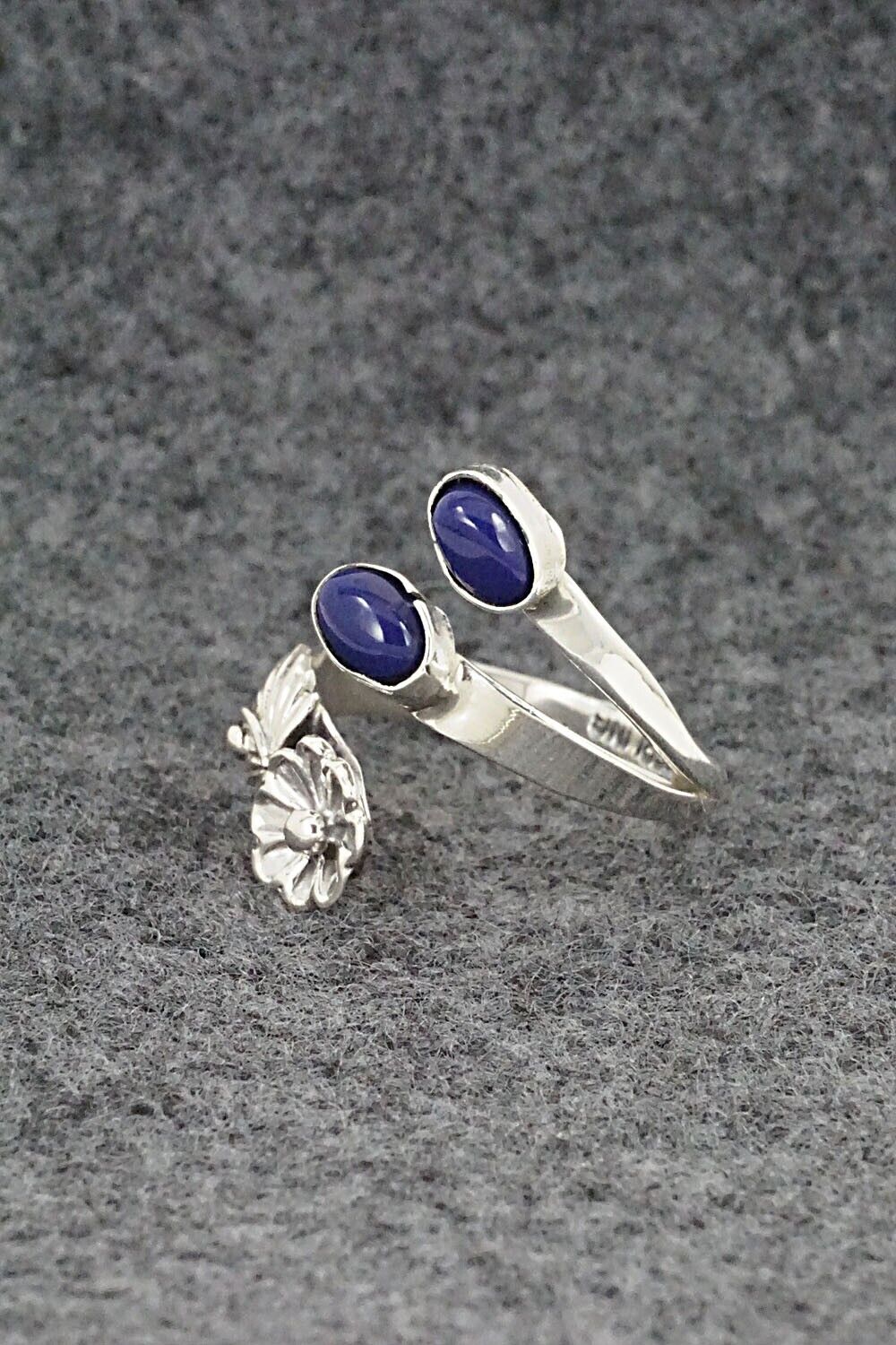Lapis & Sterling Silver Ring - Harris Largo - Size 9