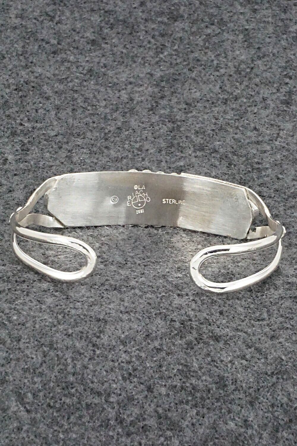 Multi Stone & Sterling Silver Inlay Bracelet - Ola Eriacho
