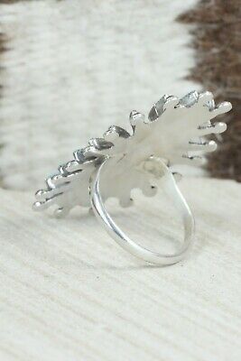 Turquoise & Sterling Silver Ring - Lance Waatsa - Size 5.5
