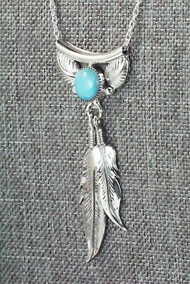 Turquoise & Sterling Silver Necklace - Sharon McCarthy