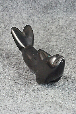Dolphin Zuni Fetish Carving - Justin Red Elk