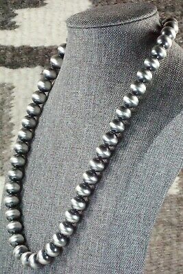 Sterling Silver Navajo Pearl Necklace - Tonisha Haley