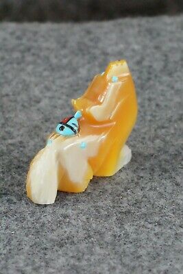 Wolf Zuni Fetish Carving - Danette Laate