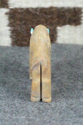 Buffalo Zuni Fetish Carving - Andres Quandelacy - High Lonesome Trading