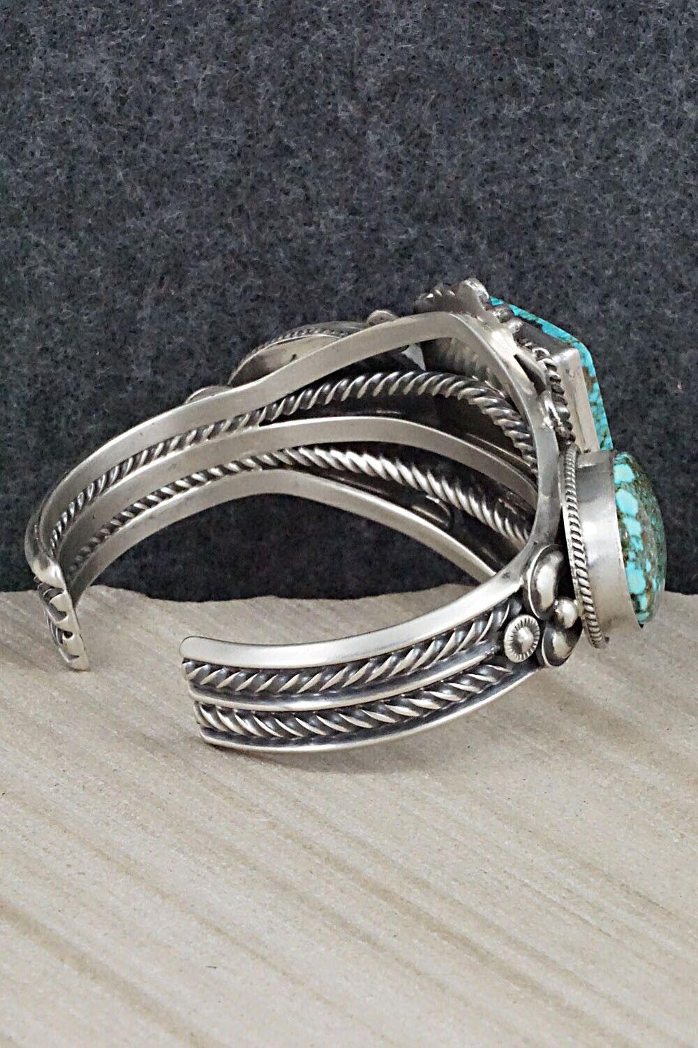Turquoise & Sterling Silver Bracelet - Derrick Gordon