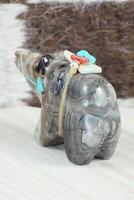 Bear Zuni Fetish Carving - Stewart Alanzo