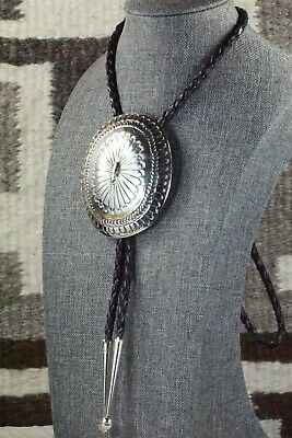 Sterling Silver Bolo Tie - Carson Blackgoat
