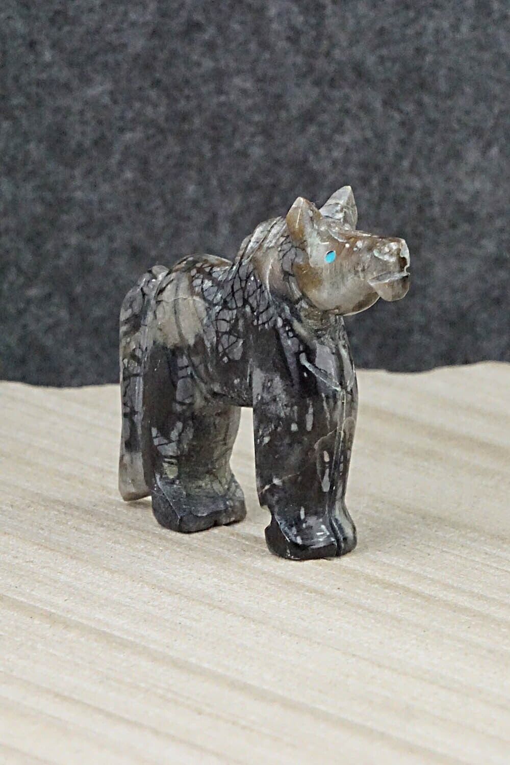 Horse Navajo Fetish Carving - Albert Livingston