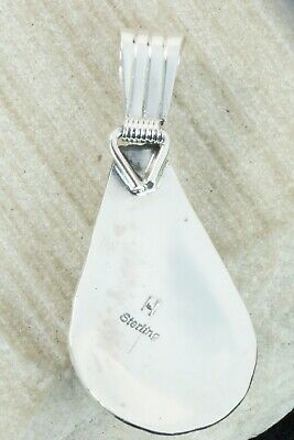 Turquoise and Sterling Silver Pendant - Henry Attakai