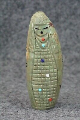 Corn Maiden Zuni Fetish Carving - Sandra Quandelacy