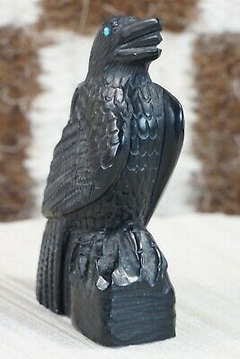 Crow Zuni Fetish Carving - Derrick Kaamasee