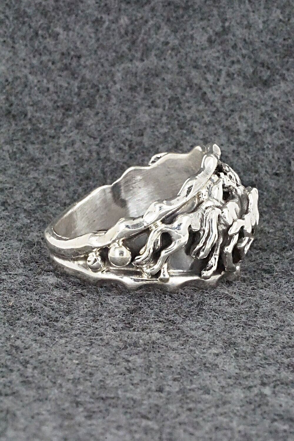 Sterling Silver Ring - Genevieve Francisco - Size 12