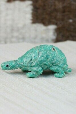 Turtle Zuni Fetish Carving - Lance Cheama - High Lonesome Trading