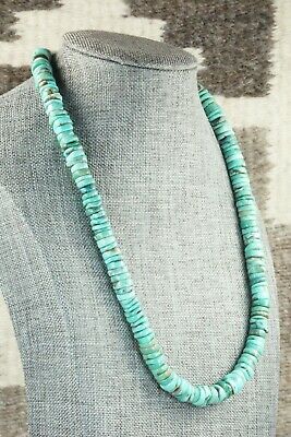 Turquoise & Sterling Silver Necklace - Doreen Jake