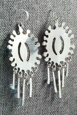 Turquoise & Sterling Silver Earrings - Keith Leekity