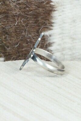 Sterling Silver Zia Ring - Raymond Coriz - Size 7.75