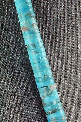Turquoise & Sterling Silver Necklace - Lupe Lovato - High Lonesome Trading