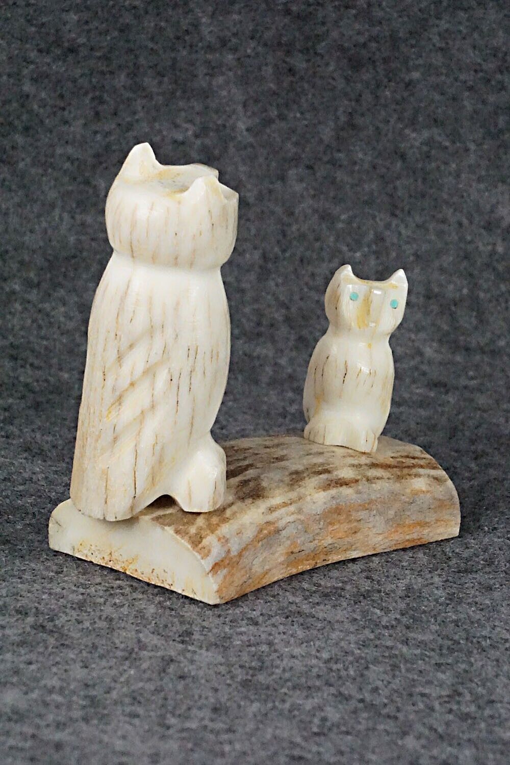 Owl Zuni Fetish Carving - Brandon Phillips