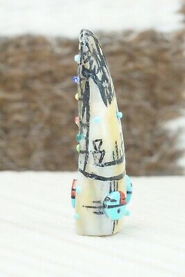 Corn Maiden Zuni Fetish Carving - Jared Amesoli