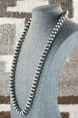 Navajo Sterling Silver Pearl Necklace - Jan Mariano