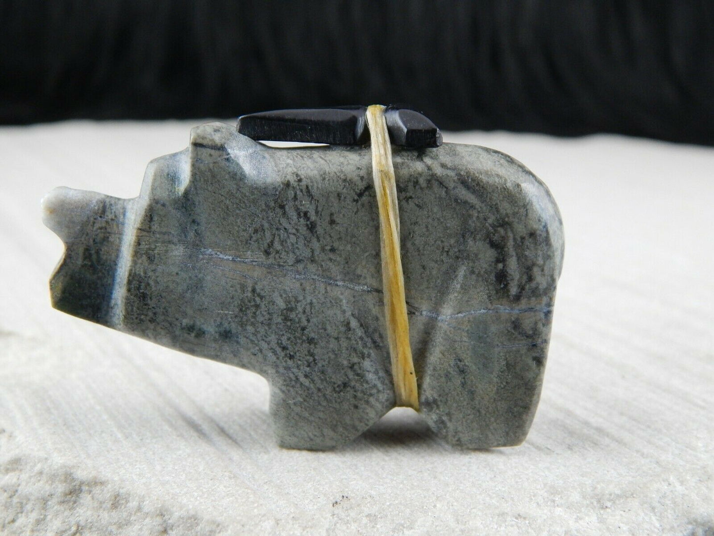 Bear Zuni Fetish Carving - Kelly Lementino - High Lonesome Trading