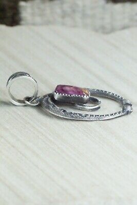 Spiny Oyster and Sterling Silver Pendant - Kevin Billah